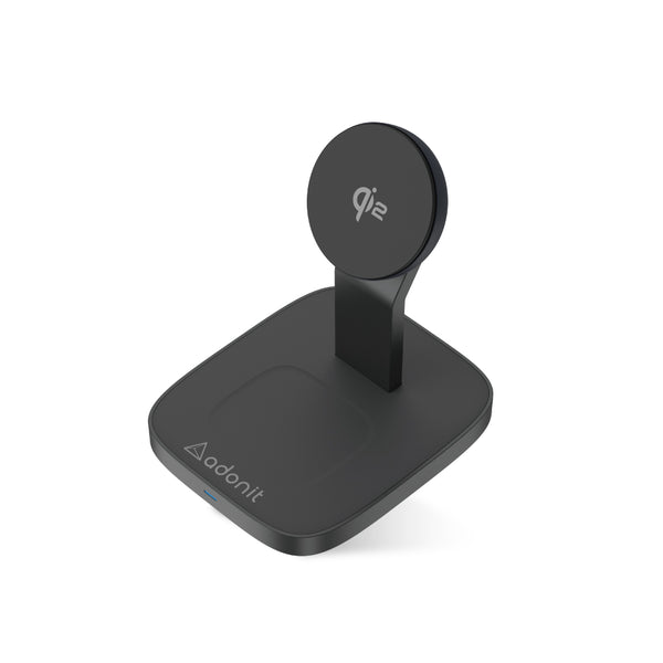 Adonit 2-in-1 Qi2 Wireless Charger Stand